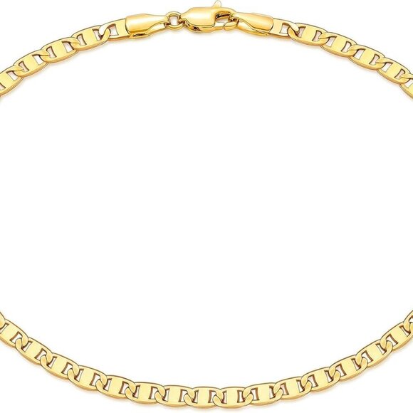 Jewelry - Women’s Gold Plated Copper Anklet 10 Inch Waterproof Dainty Jewelry